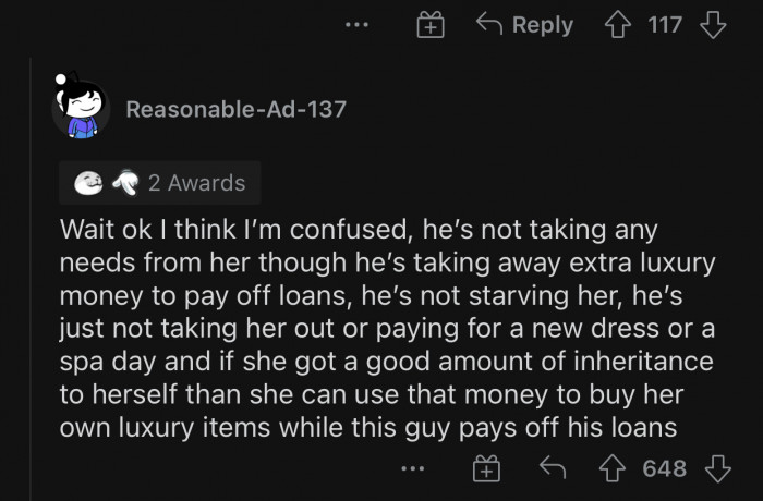 This Redditor decided to reply to the previous user's comment: