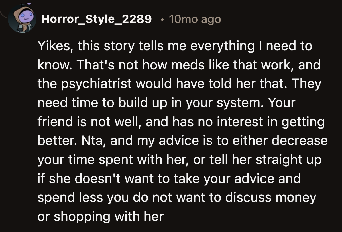 OP needs to get less involved with Jane's finances. It's not for her to solve.