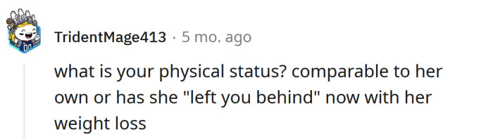 Has she left you behind?