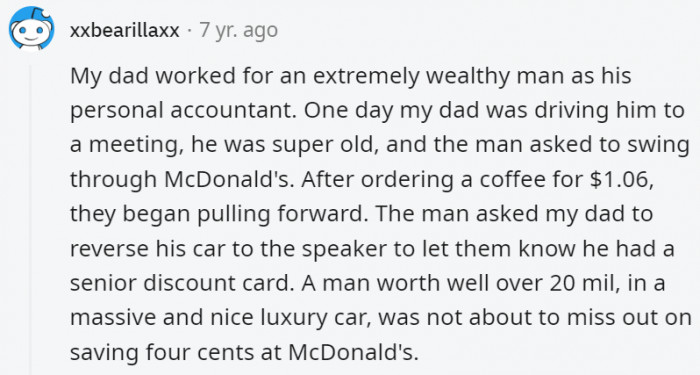 6. This is how the rich stay rich