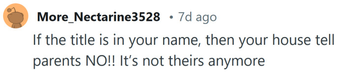 It’s not theirs anymore.