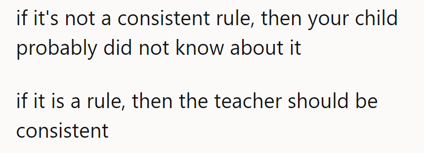 Sounds like the only consistency here is the inconsistency.