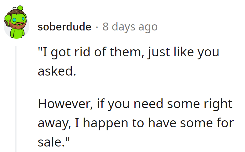 Followed orders: straps gone. But, surprise! Now available for purchase—the art of strategic supply and demand.