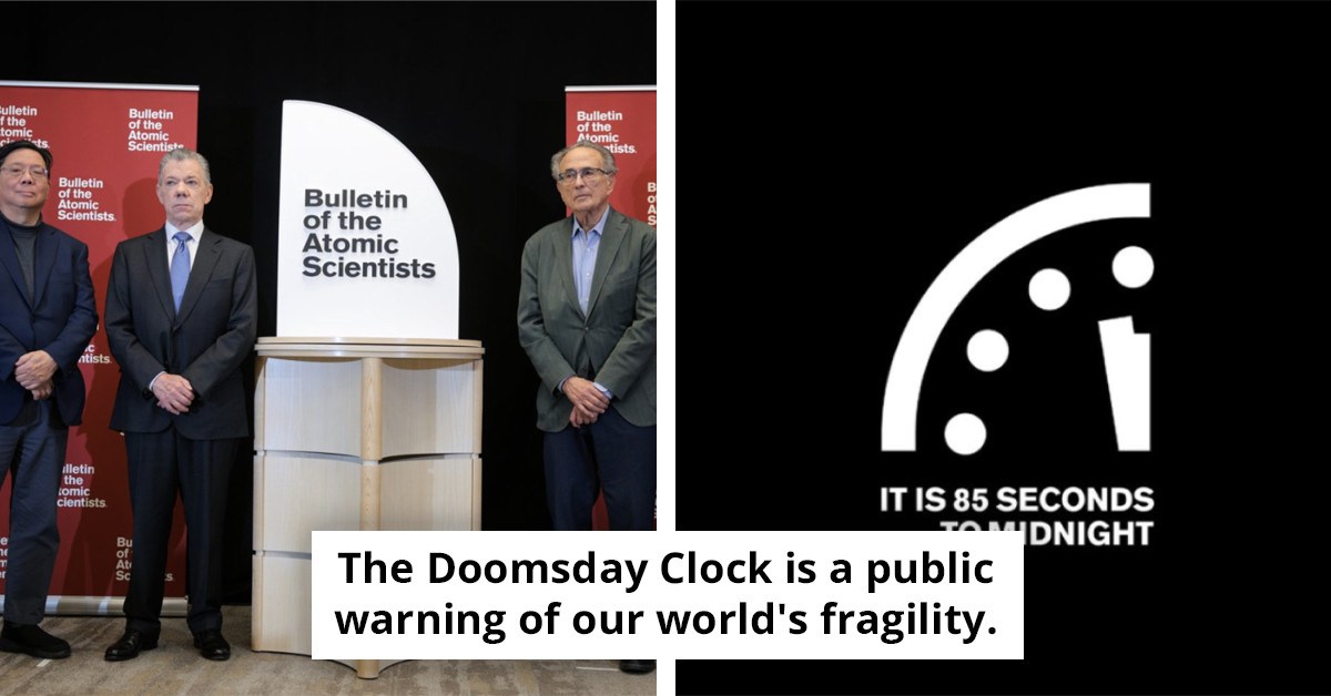 Doomsday Clock Approaches Unprecedented Danger with 2026 Update