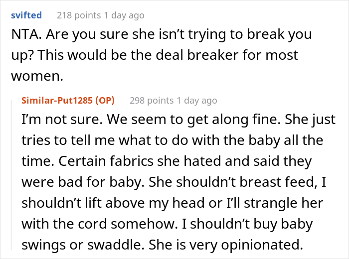 She's clearly very opinionated.