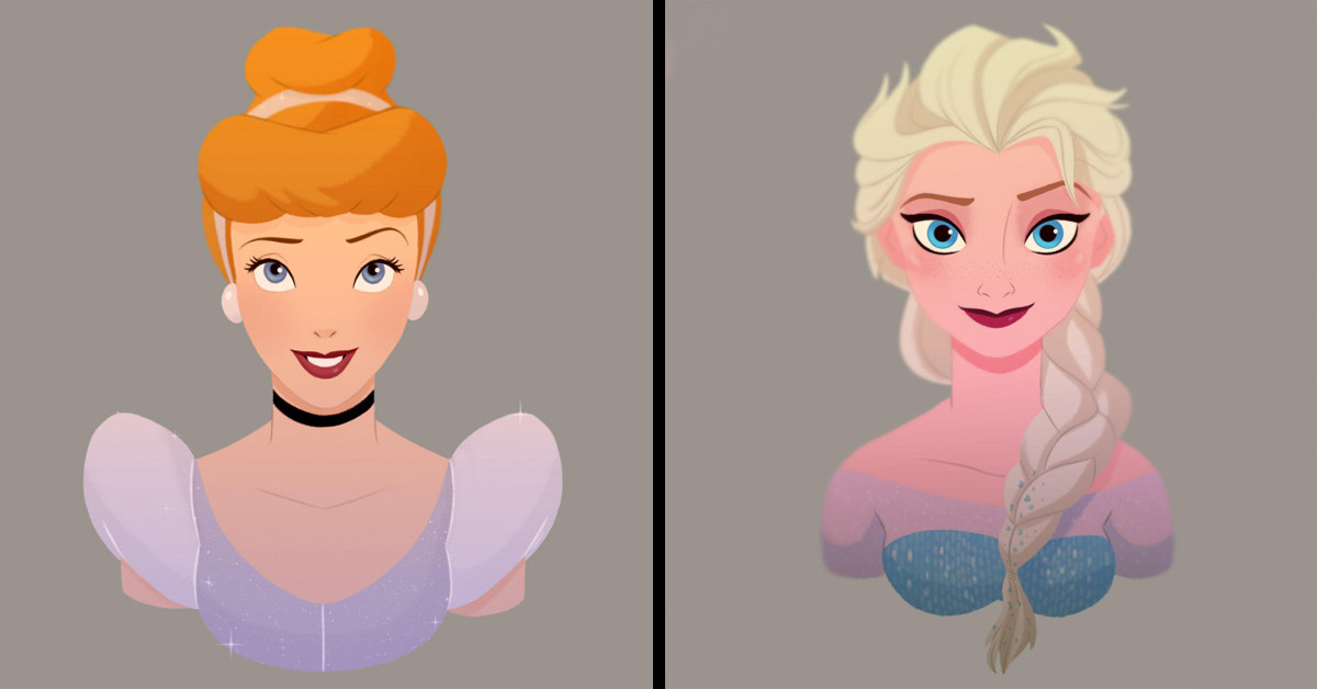 Clever Illustrator Creates Absolutely Epic and Stunning Works of Disney Fan Art