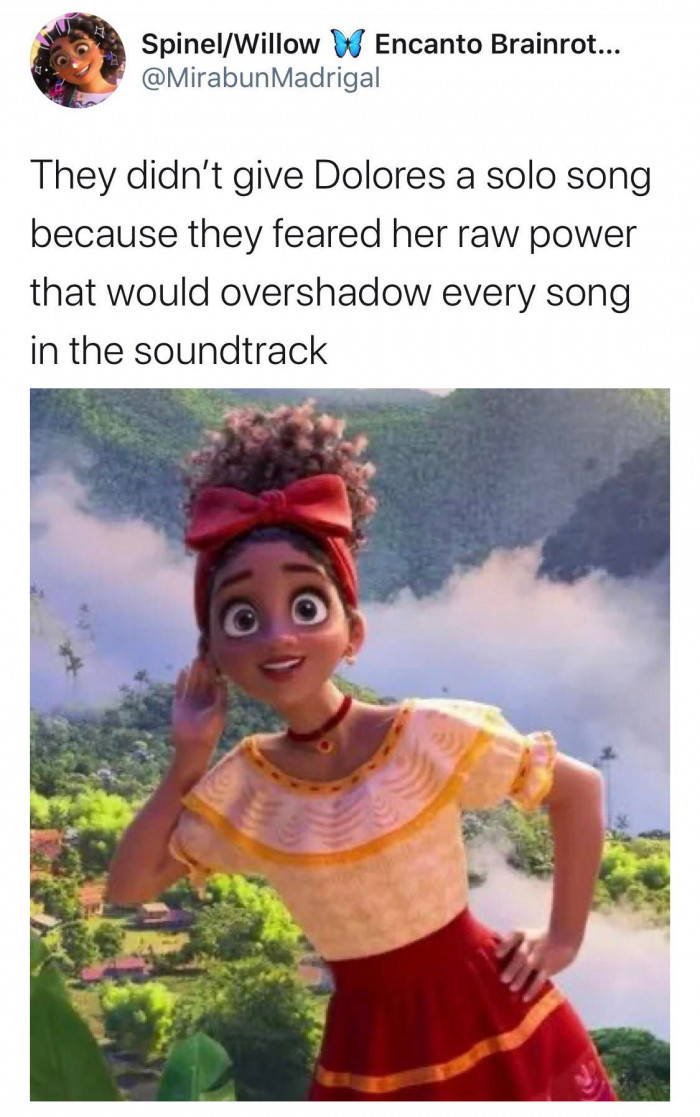 11. They feared Dolores would overshadow every song