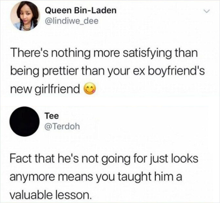 34. You must have taught him a valuable lesson