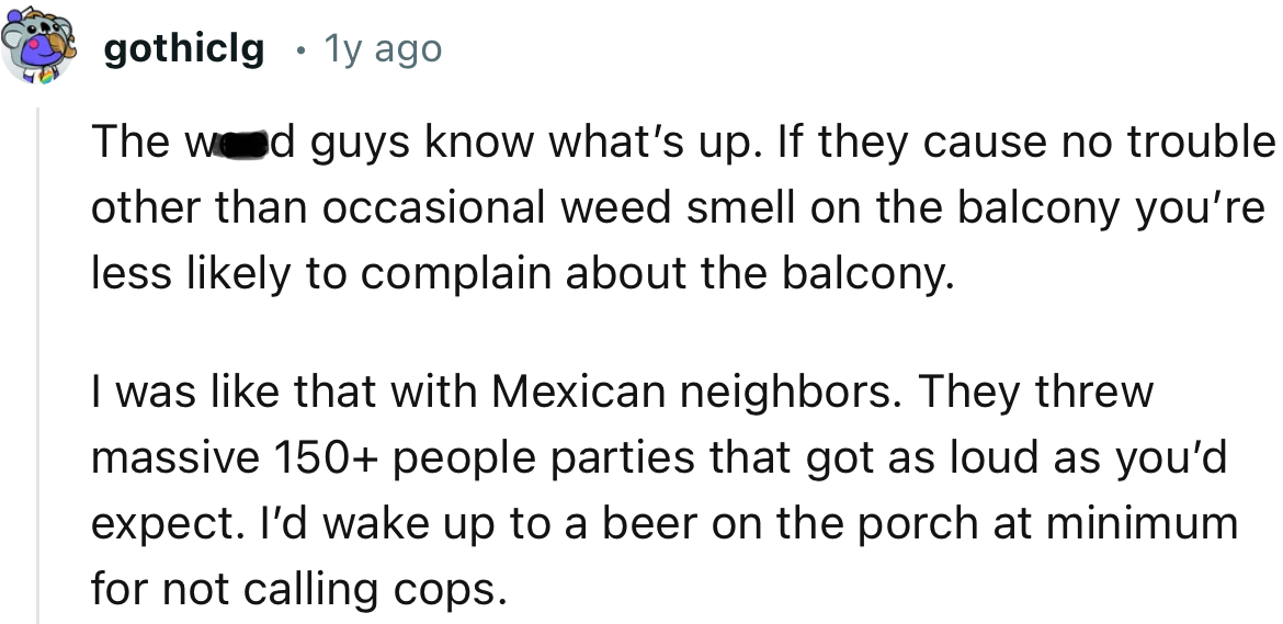 There’s nothing better than neighbors who know what’s up