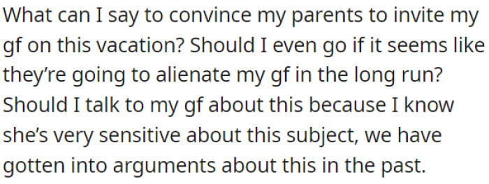 OP doesn't know what to do in this situation.