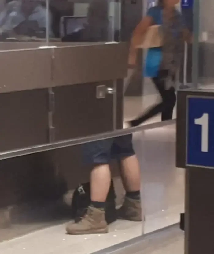 8. Where did this man's upper body go?