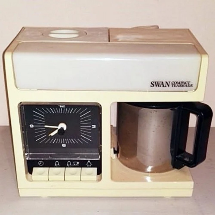 7. Clock radio coffee machines