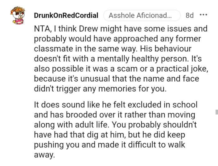 It was a scam or a practical joke