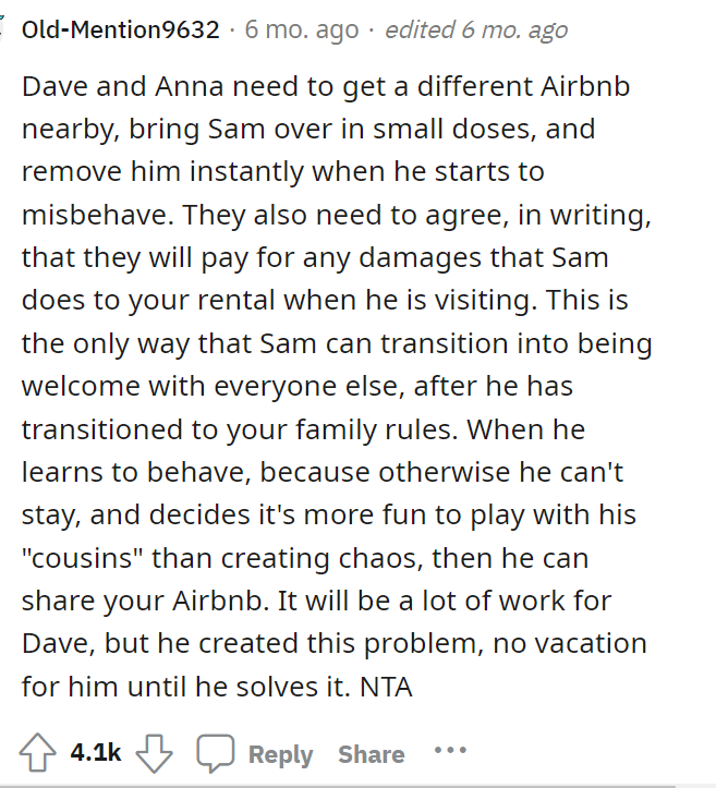 This would be the best approach, and we believe this person had a lot of valuable insights and advice to share with OP.