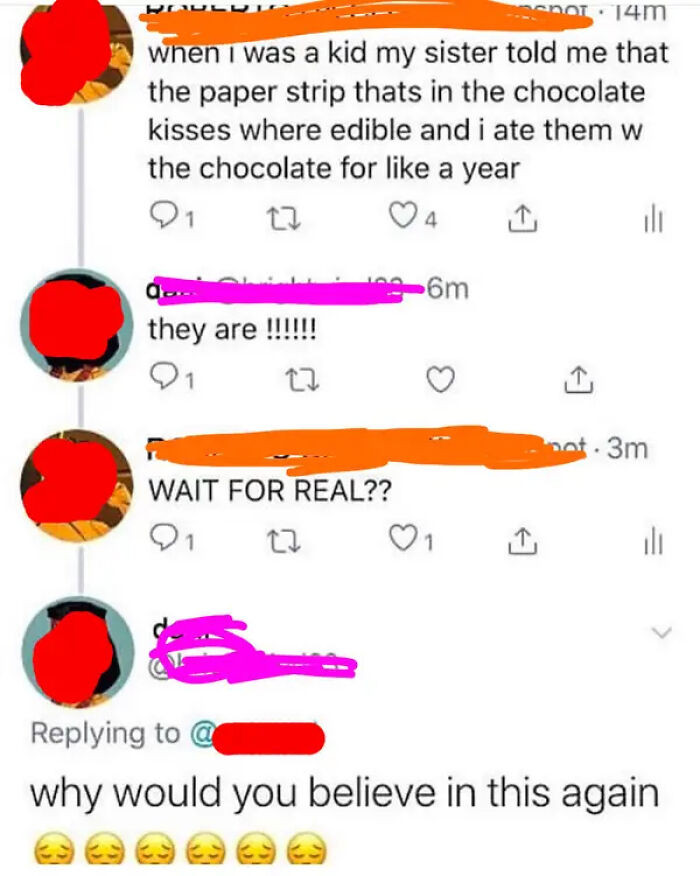 24. Why would you believe this again?