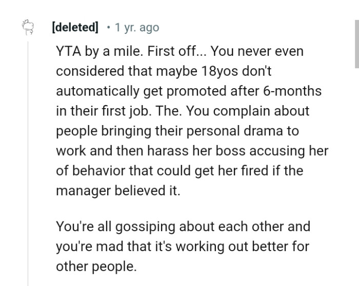 People bringing their personal drama to work
