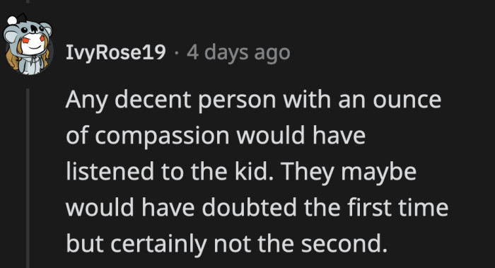 The teacher was also aware of her student's episodes at that point, which was already worrying