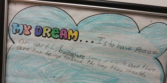 "My Doctor Hangs Kids' Pictures In The Examination Rooms. This One Touched My Heart"