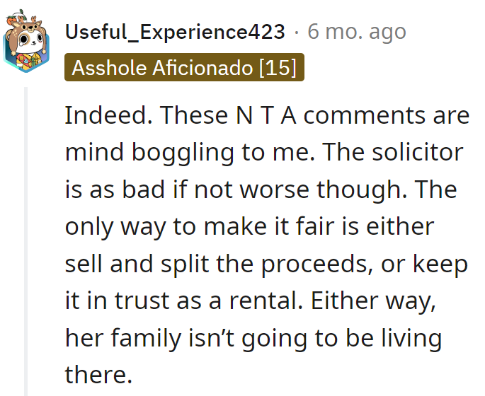 Navigating the maze of family finances—solicitors and all! Maybe the solicitor moonlights as a puzzle master?