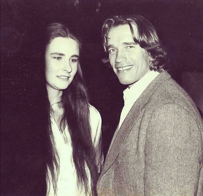 "I Unexpectedly Found A Pic Of My Mom And Arnold On A Date In The '70s"