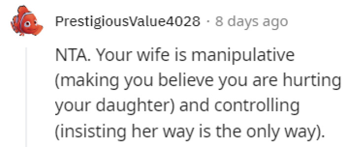 Manipulative and Controlling Wife