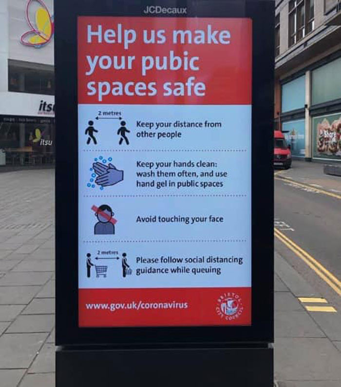 32. Help us make your public spaces safe