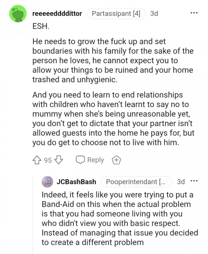 You need to learn to end relationships.