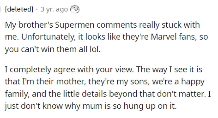 OP responded to a few of the comments and provided some insight into the situation and what she's thinking.