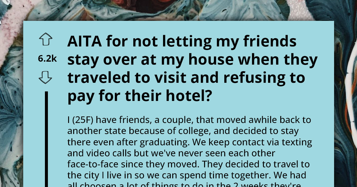 Defiant Lady Tagged Selfish For Refusing To Compromise On “No Overnight Guests” Policy For Out-Of-State Friends