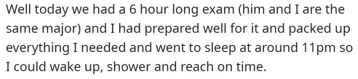 But they attend the same field of study: