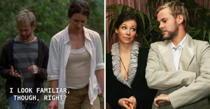 6. Dominic Monaghan and Evangeline Lilly in Lost: