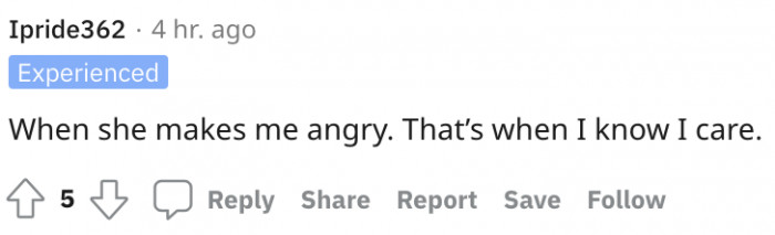 Especially when you don't even show emotions often.