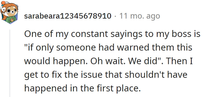 A Redditor presented how he deals with this type of situation