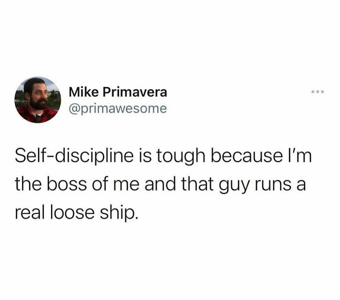 28. Self-discipline