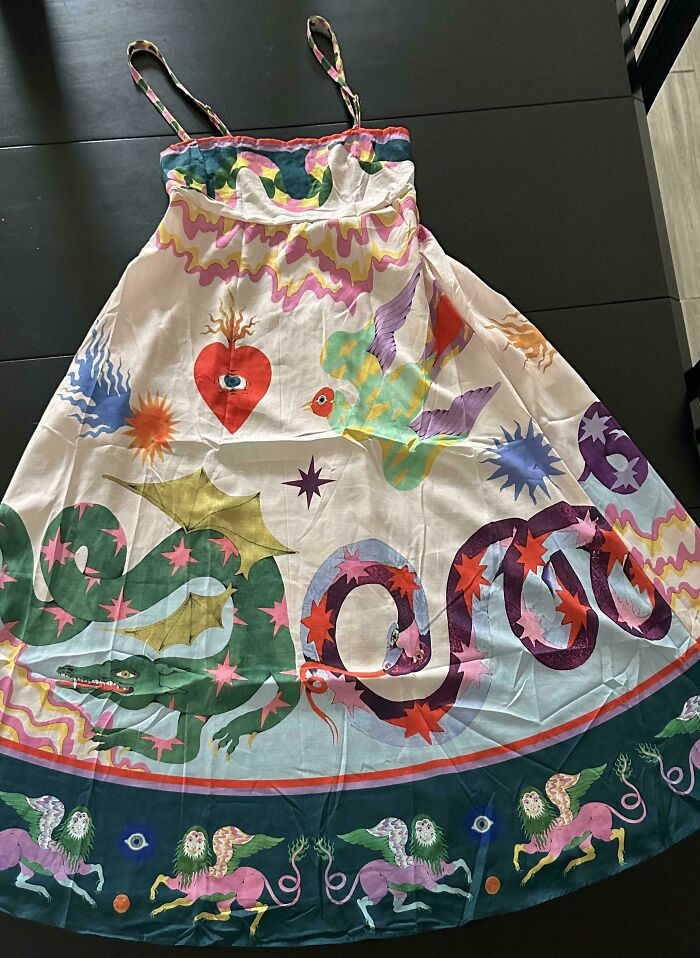 "Possibly The Coolest Dress I Have Thrifted"