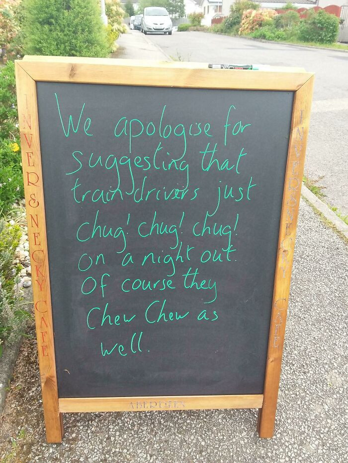 "Abject Apologies"