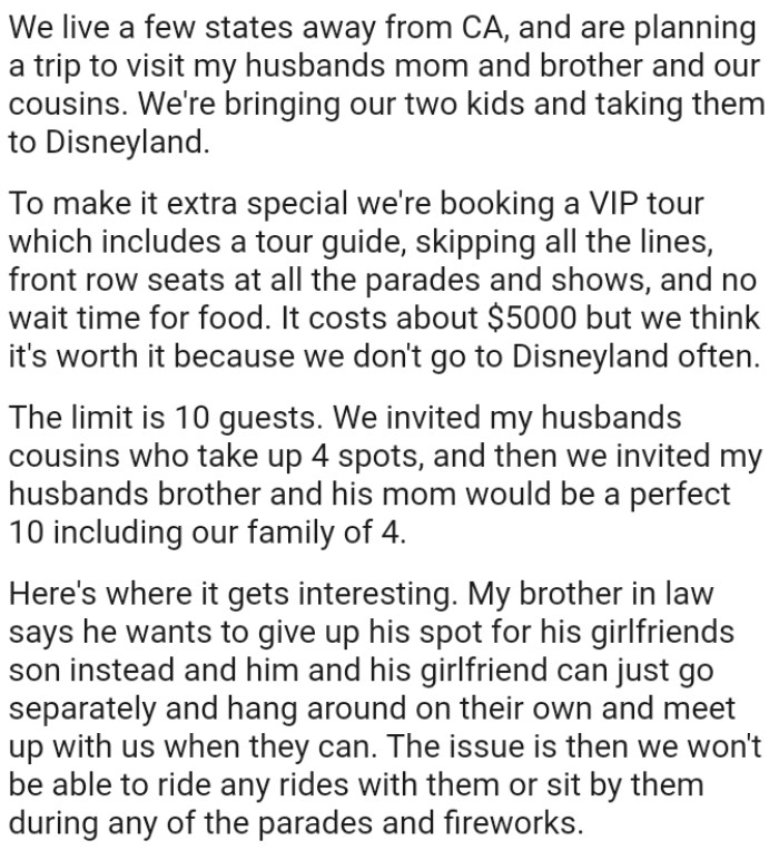 The whole trip costs about $5000, but the OP thinks it's worth it because they don't go to Disneyland often.