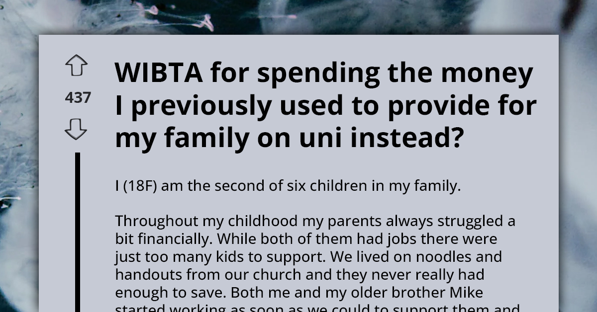 Redditor Struggles to Decide Between Financially Supporting Her Grieving Family or Going to University