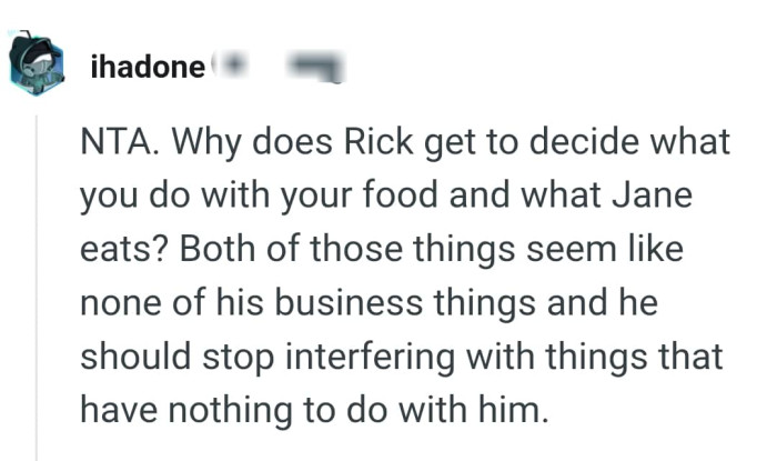 He shouldn't be interfering in things that is none of his business