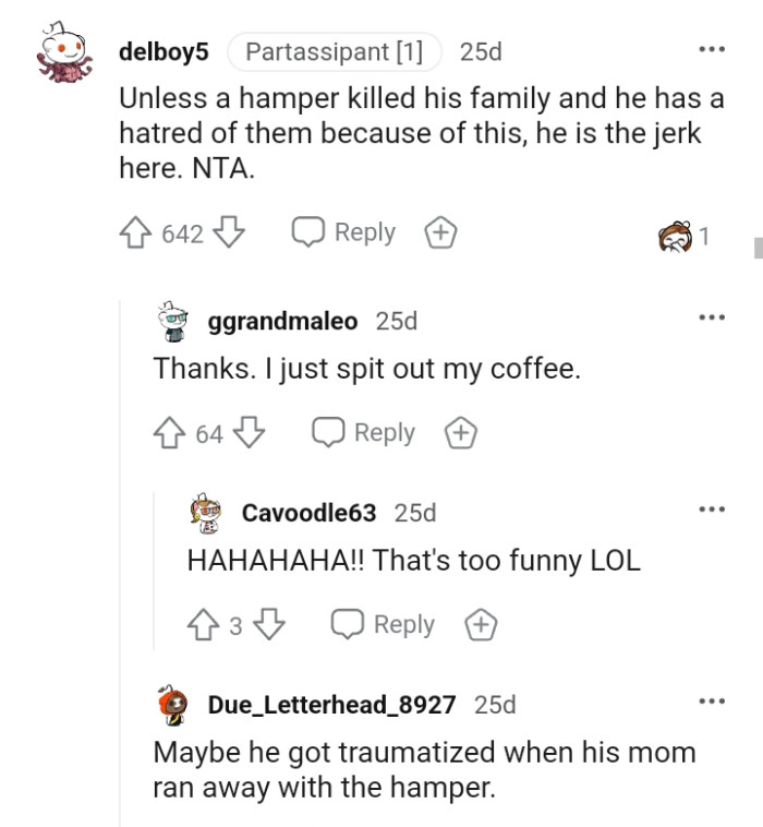 And the comments rolled in, in their hundreds