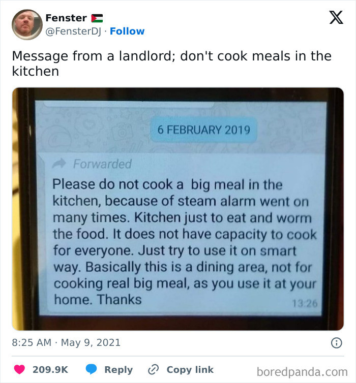 33. Avoid preparing a large meal in the kitchen.