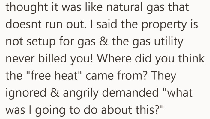 This moment highlights a gap between how the tenants thought the system worked and how it actually did.