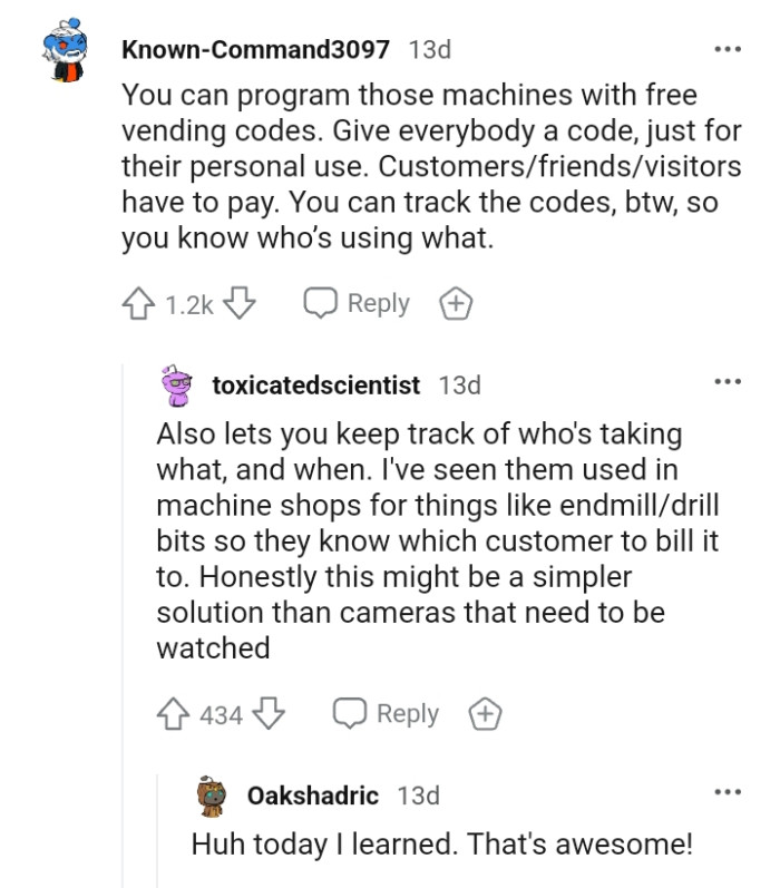 The Reddit post went fairly viral with close to 4k upvotes and more than a thousand comments