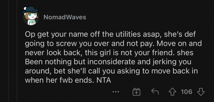 Friends don't treat each other like this.