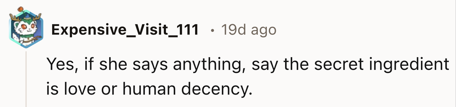 Human Decency Is The Secret Ingredient