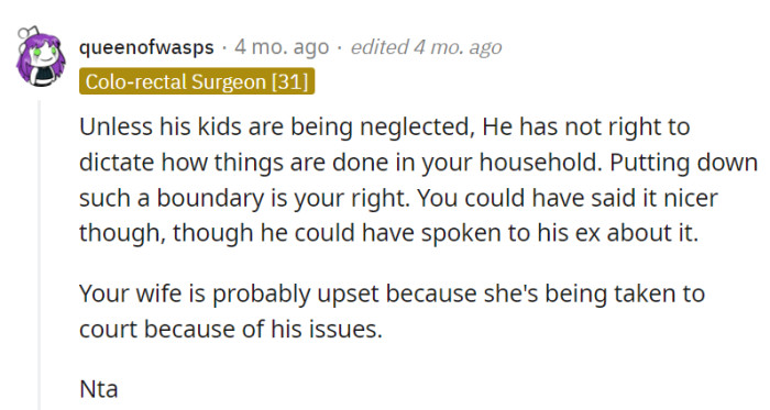 Setting boundaries is crucial, akin to fencing against nosy neighbors.