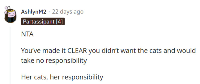 On the other hand, some are taking OP's side...