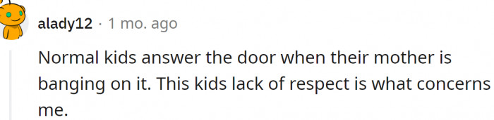 This kid's lack of respect is what's concerning.