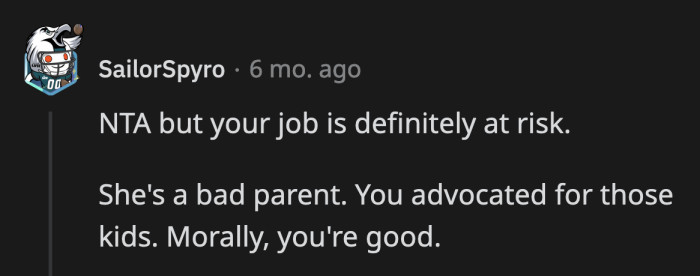 Commenters speculated that OP's job could be at risk