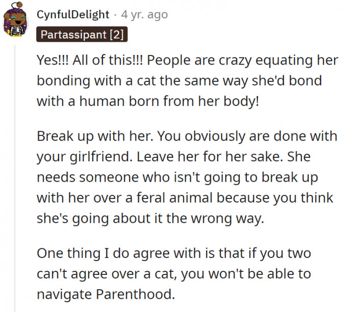 True, one side of the story is told here. But at least we all know you both aren’t compatible.